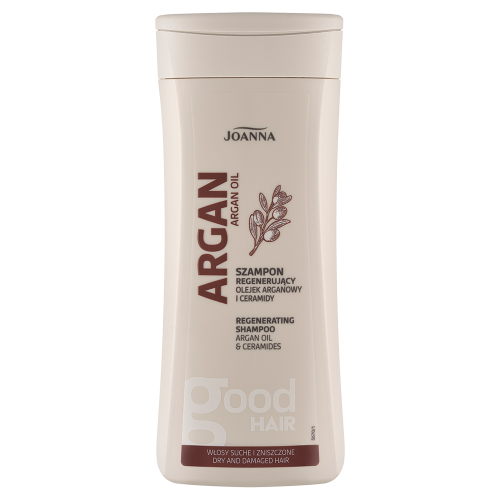 Joanna Argan Oil Regenerujący Szampon z Olejkiem Arganowym dla Włosów Suchych i Zniszczonych 200ml