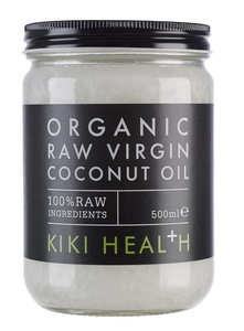 KIKI Health Raw Virgin Coconut Oil for Cooking and Beauty 500ml