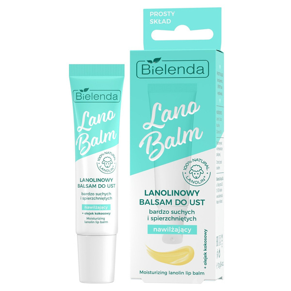 Bielenda Lano Balm Lanolin Moisturising Lip Balm 10ml