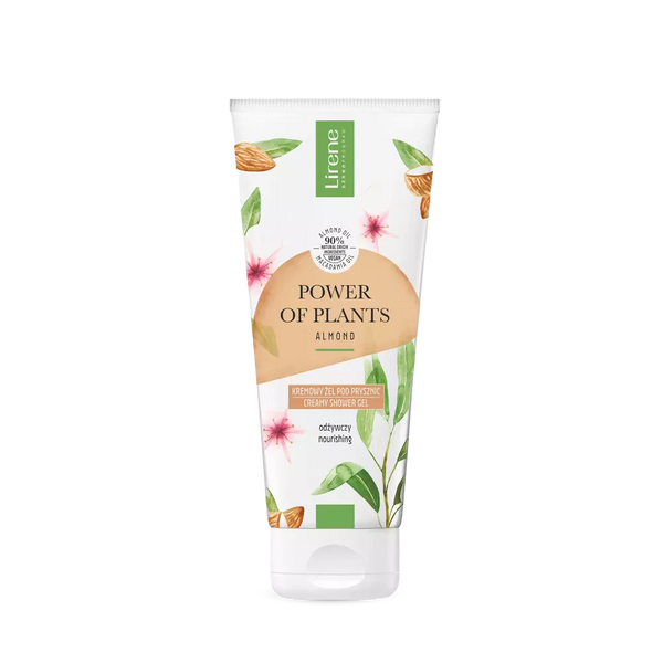 Lirene Power Of Plantis Nourishing Creamy Shower Gel Almond 200ml