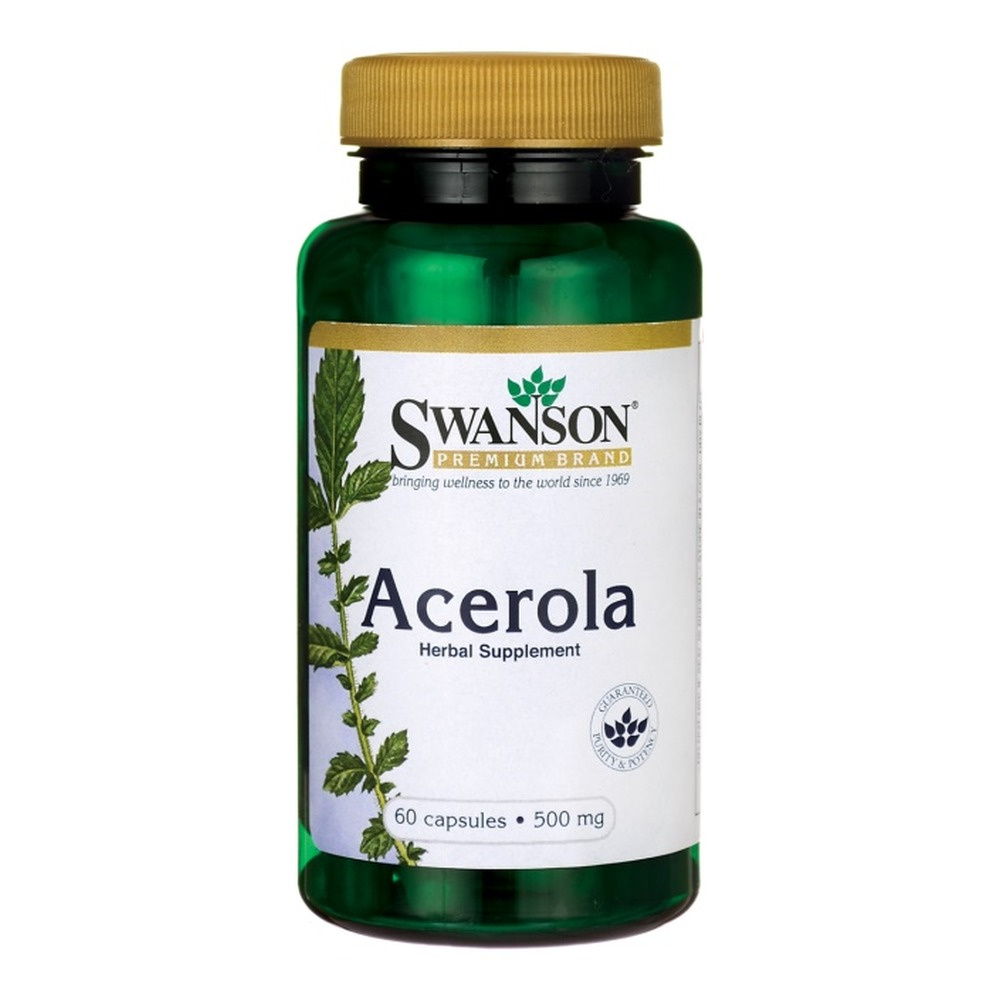 Swanson Acerola 500mg 60 Capsules