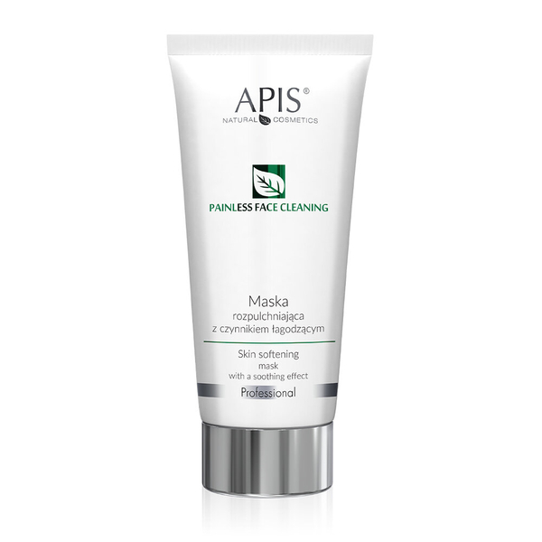 Apis Professional Painless Face Cleansing Maska Rozpulchniająca z Czynnikiem Łagodzącym dla każdego Rodzaju Skóry 200ml