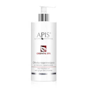 Apis Professional Oriental Spa Oliwka Rozgrzewająca z Imbirem i Cynamonem 500ml