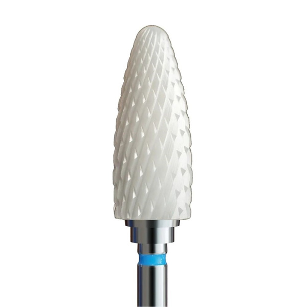 IQ Nails Ceramic Nail Drill Bit Standard Cone Cross Cut 6mm Z274X