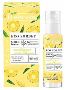 Bielenda Eco Sorbet Pineapple Moisturizing and Brightening Serum Booster 30ml