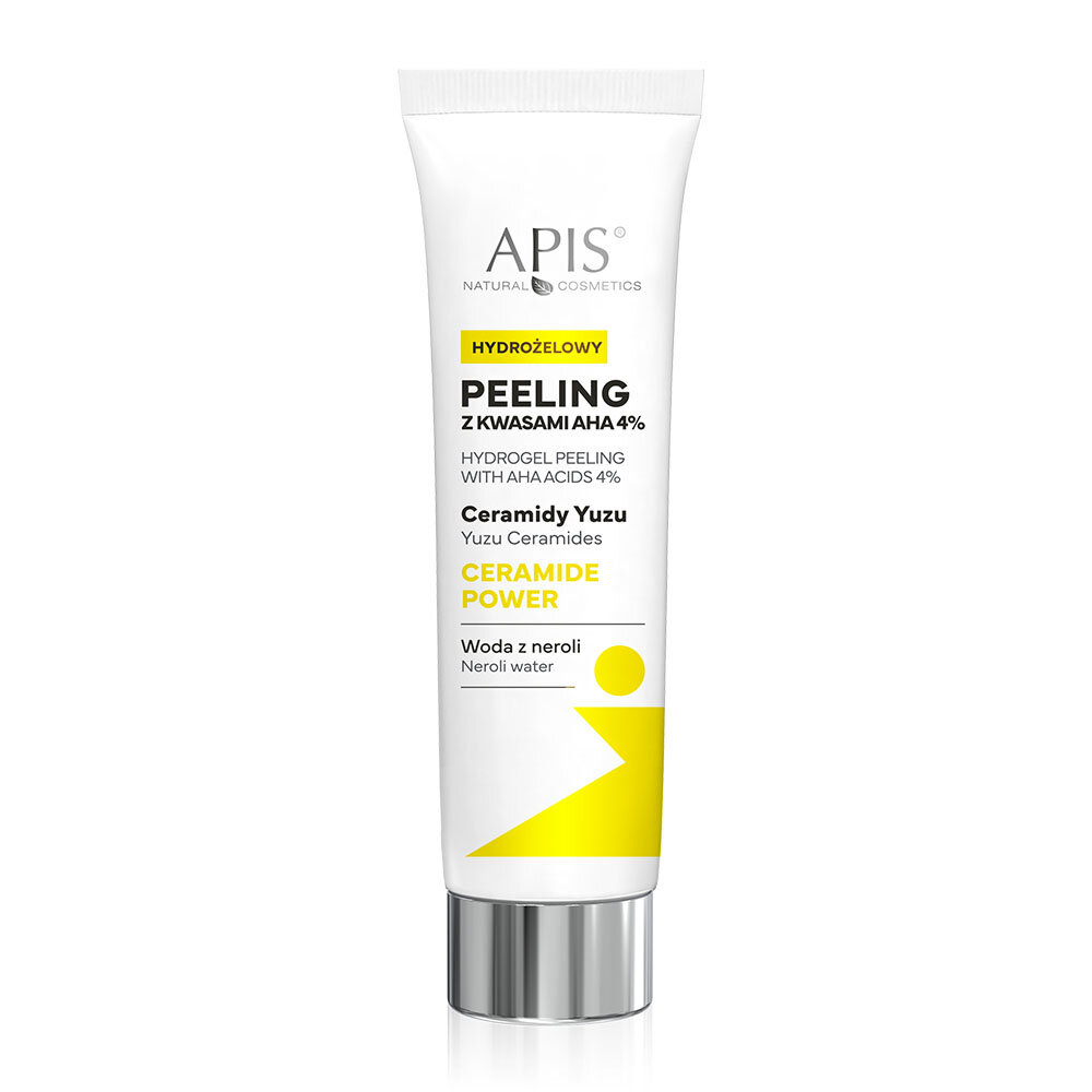 Apis Ceramide Power Hydrożelowy Peeling z kwasami AHA 4% dla Skóry Suchej Szarej i Wrażliwej 100ml