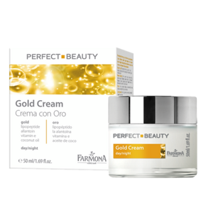 Farmona Perfect Beauty Anti-Wrinkle Face Cream with Gold and Vitamin E for Day and Night 50ml