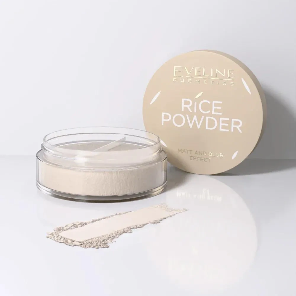 Eveline Rice Powder Matte and Blur Effect Transparent 10g
