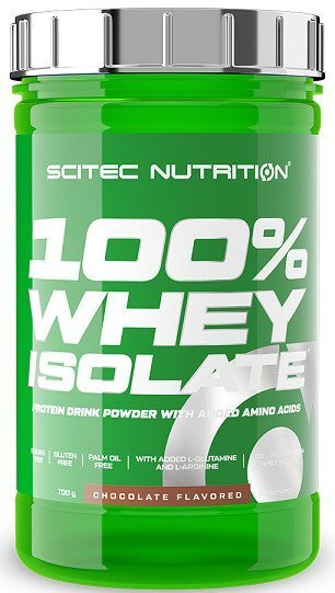 SciTec 100% Whey Isolate, Strawberry - 700g
