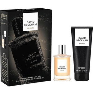 David Beckham Classic Gift Set 50ml EDT + 200ml Shower Gel Set for Men 1 Piece