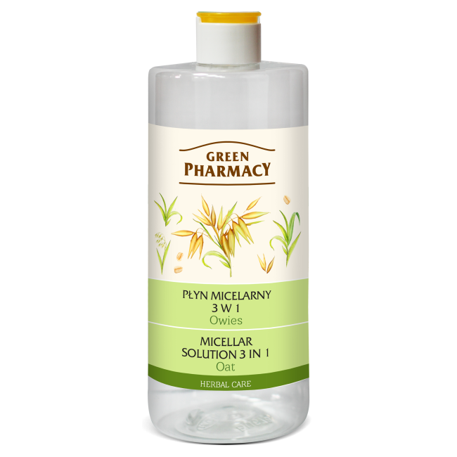 Green Pharmacy Micellar Solution 3in1 Oat 500 ml