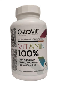 OstroVit Vit&Min 100% - 30 tablets