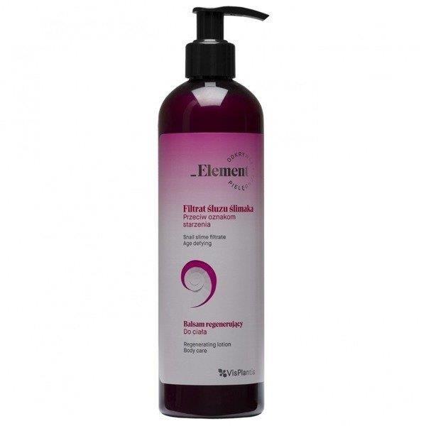 Vis Plantis Element Filtrat Śluzu Ślimaka Balsam Regenerujący do Ciała 400 ml