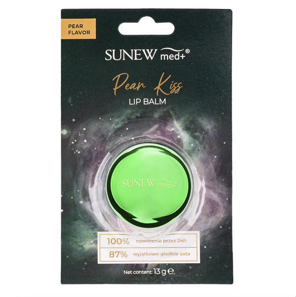 SunewMed+ Lip Balm Transparentny Balsam do Ust w Kulce o Zapachu Gruszkowym 13g