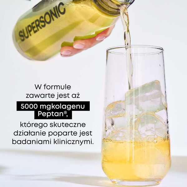 Supersonic Collagen Beauty Drink o Smaku Owoców Tropikalnych 180g