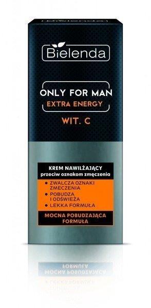 Bielenda Only for Man Extra Energy Moisturising Cream with Vitamin C 50ml