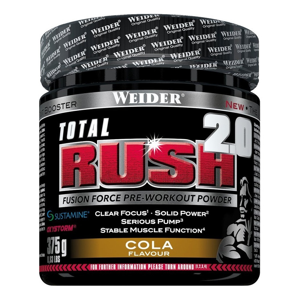 Weider Total Rush 2.0, Orange - 375g