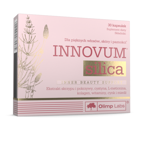 Olimp Innovum Silica Skrzyp + Pokrzywa + Kolagen 30 Kapsułek