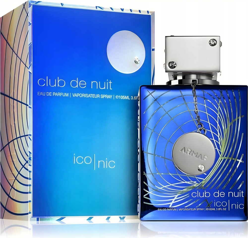 Armaf Club De Nuit Blue Iconic Eau de Parfum for Men Spray 105ml
