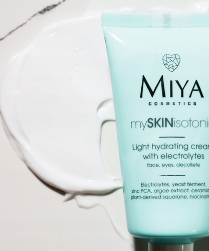 Miya mySKINisotonic Lekki Krem Nawadniający z Elektrolitami dla Skóry Tłustej i Mieszanej 40ml