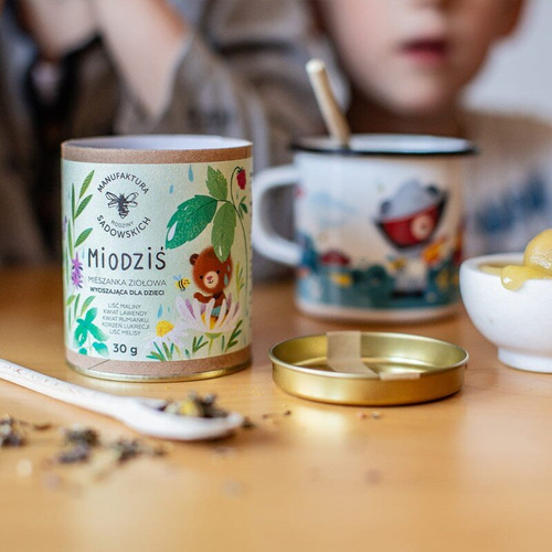 Pasieki Sadowskich Miodziś Herbatka Wyciszająca dla Dzieci 30g