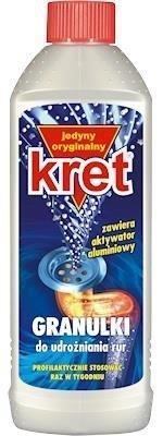 KRET GRANULES For Clogged Pipes And Siphon Contains Aluminium Activator 800g