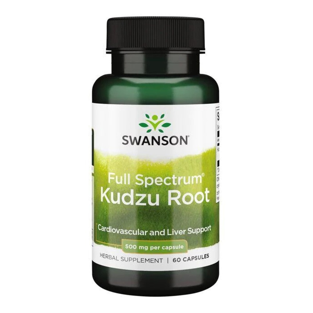 Swanson Full Spectrum Kudzu Root 500mg 60 Kapsułek