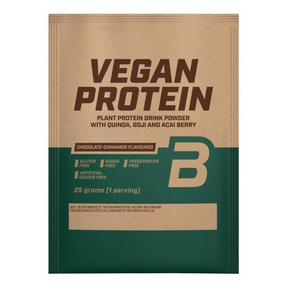BioTechUSA Vegan Protein białko ryżowe i grochowe Banan 25g