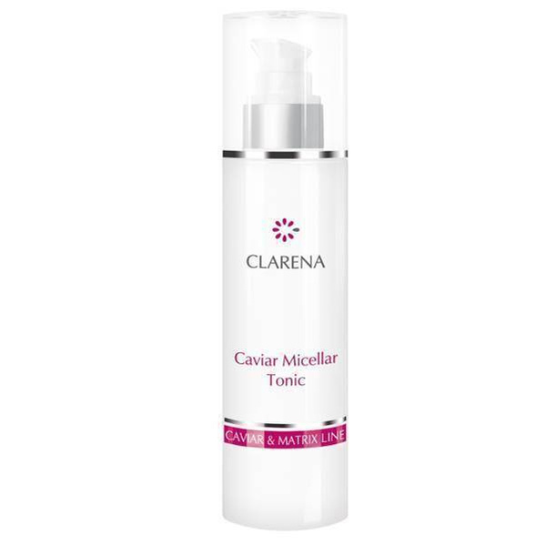 Clarena Caviar & Matrix Line Micellar Soothing Tonic for Mature Skin Care 200ml