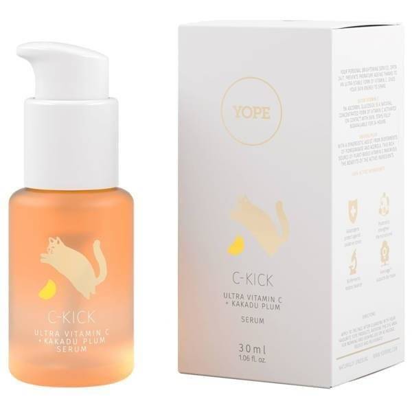 Yope C-Kick Illuminating Face Serum with Ultra Vitamin C and Kakadu Plum 30ml