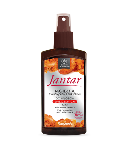 Farmona Jantar Mist For Damaged And Weak Hair With Amber Extract 200ml