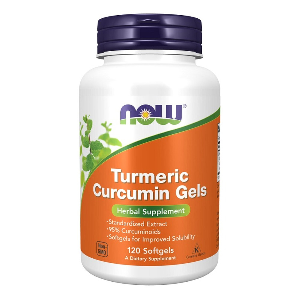 Now Foods Turmeric Curcumin Antioxidant Properties 120 Capsules