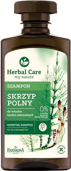 Farmona Herbal Care Szampon Skrzyp Polny dla Włosów Bardzo Zniszczonych 330ml