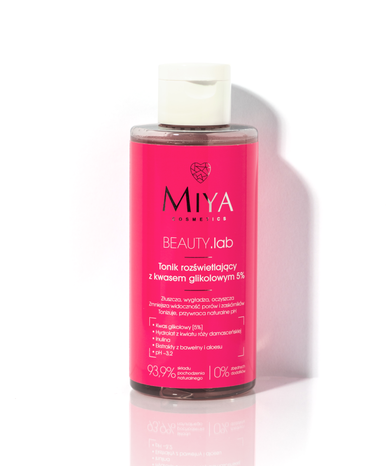 Miya BeautyLab Glycolic Acid Brightening Facial Tonic
