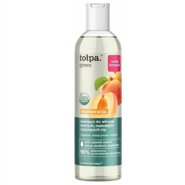 Tolpa Green Regenerating Shampoo for Dry Dull and Frizzy Hair 300ml