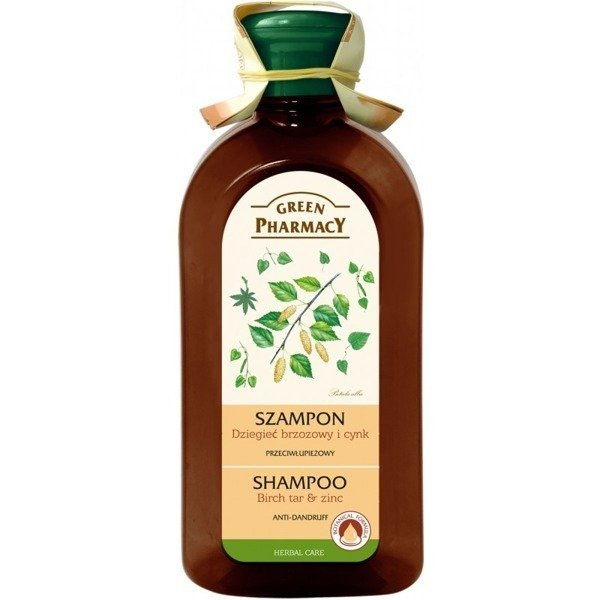 Green Pharmacy Anti-Dandruff Shampoo Tar Birch Zinc 350ml