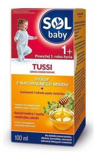 SOLbaby Tussi Syrup for Cough Honey Thyme Spruce 100 ml