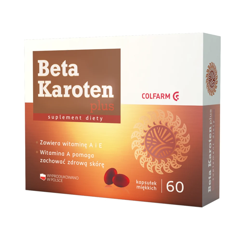 Colfarm Beta Karoten Sun 60 Capsules