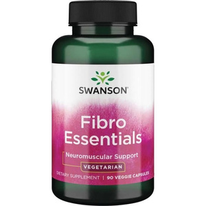 Swanson Fibro Essentials Wspomaga Funkcje Nerwowo - Mięśniowe 90 Kapsułek