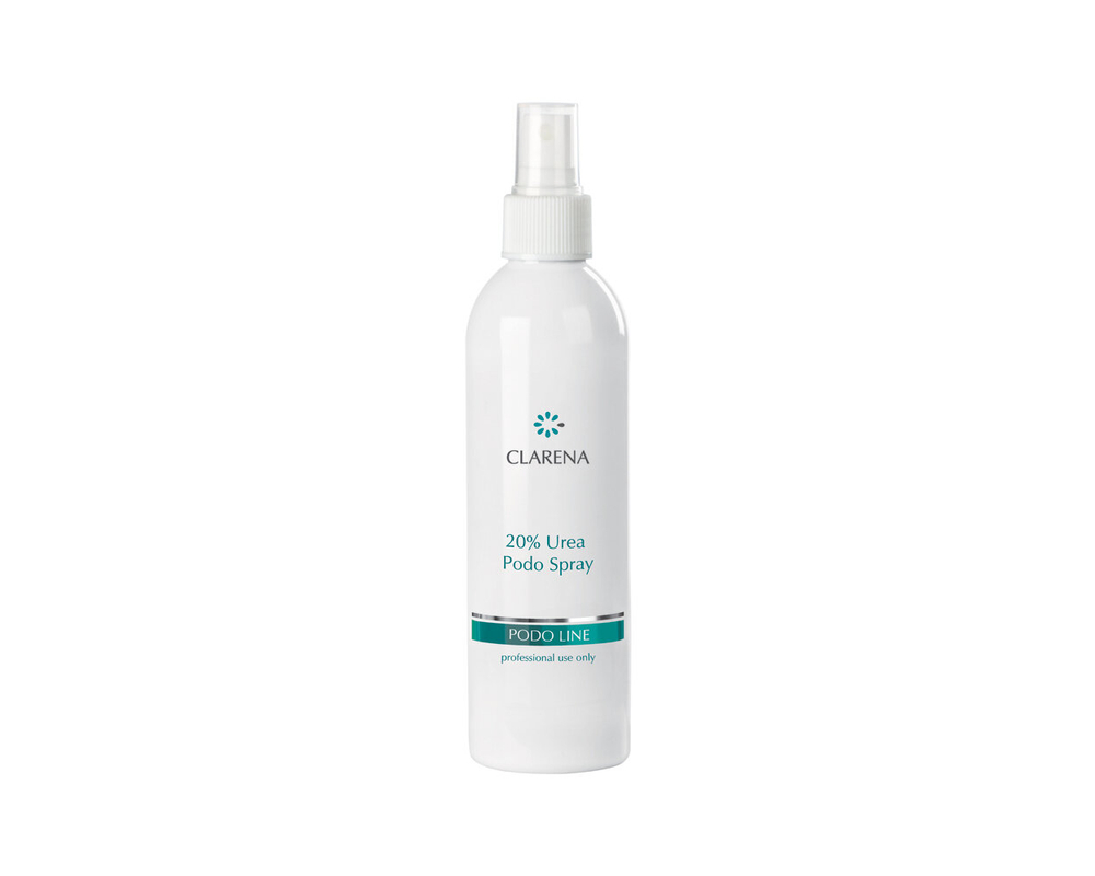 Clarena Podo Line 20% Urea Softening Foot Spray - Professional Pedicure Prep, 200ml