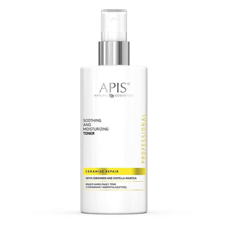 Apis Professional Ceramide Repair Kojąco-Nawilżający Tonik z Ceramidami i Wąkrotką Azjatycką 300ml