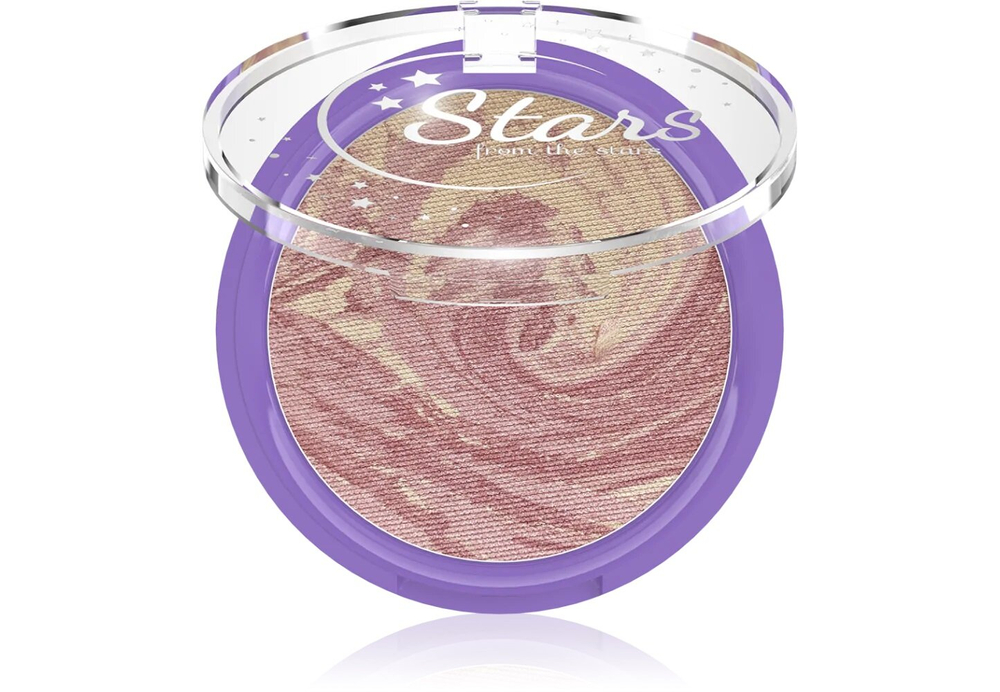 Stars From the Stars Pressed Face Highlighter Swirl Pink No. 02 8g