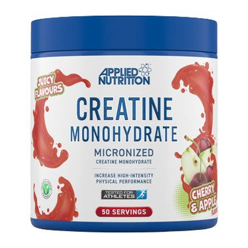 Applied Nutrition Monohydrat kreatyny, Wiśnia i jabłko 250g