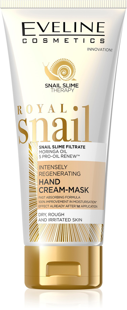 Eveline Royal Snail Intensively Regenerating Hand Cream-mask 100ml