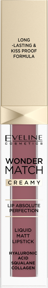 Eveline Wonder Match Matowa Pomadka w Płynie Nr 02 Candy 6,8ml