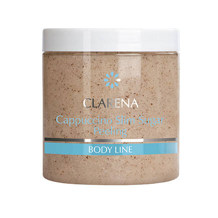 Clarena Body Line Kawowy Peeling Antycellulitowy z Masłem Shea, 250 ml