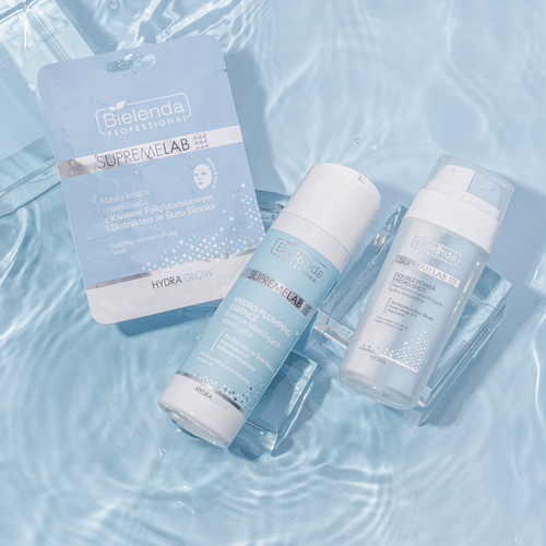 Bielenda Professional Supremelab Two-Phase Hydrating Hydro-Concentrate with Snail Slime Extract for Dry and Tired Skin 30ml