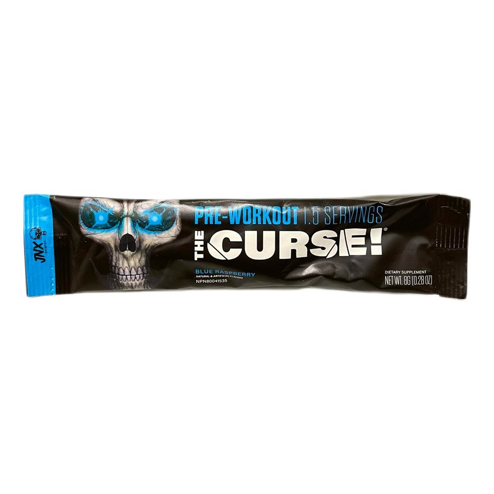 JNX Sports The Curse! przedtreningówka w proszku Blue Raspberry 8g