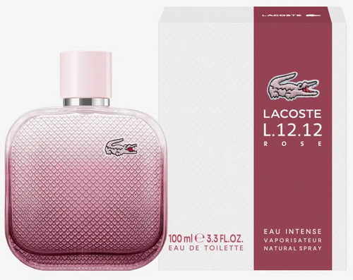Lacoste L.12.12 Rose Eau Intense Woda Toaletowa dla Kobiet Spray 100ml