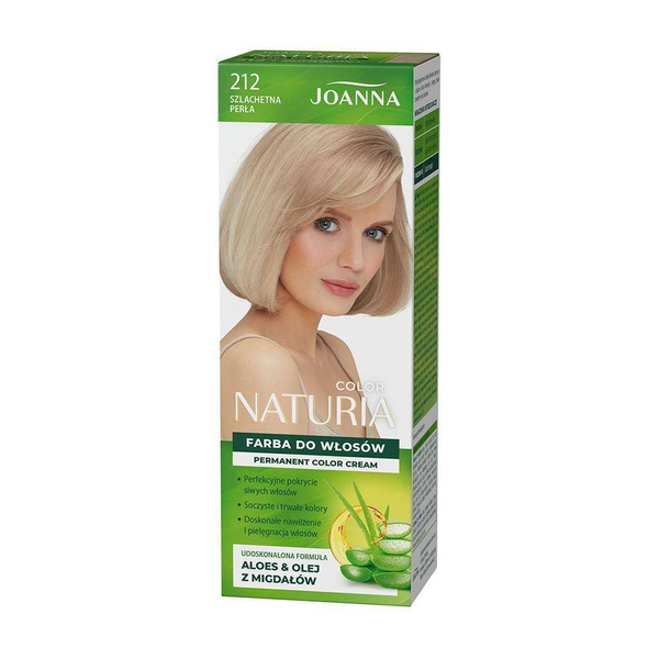Joanna Naturia Permanent Hair Color Paint Care Day Shine No. 212 Noble Pearl 100ml